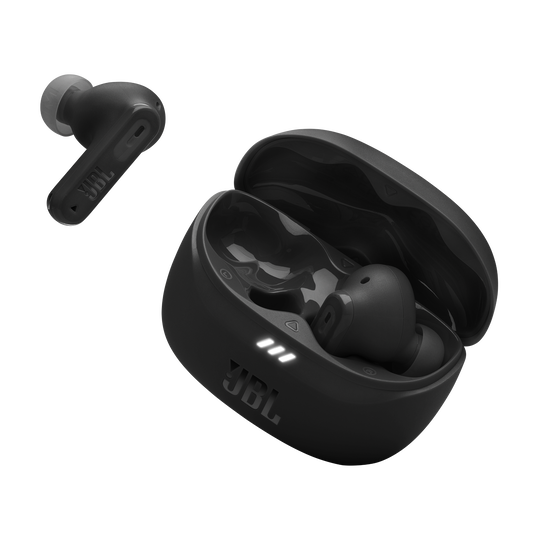 JBL Tune Beam 2 - Black - True Wireless Noise Cancelling Earbuds - Detailshot 2